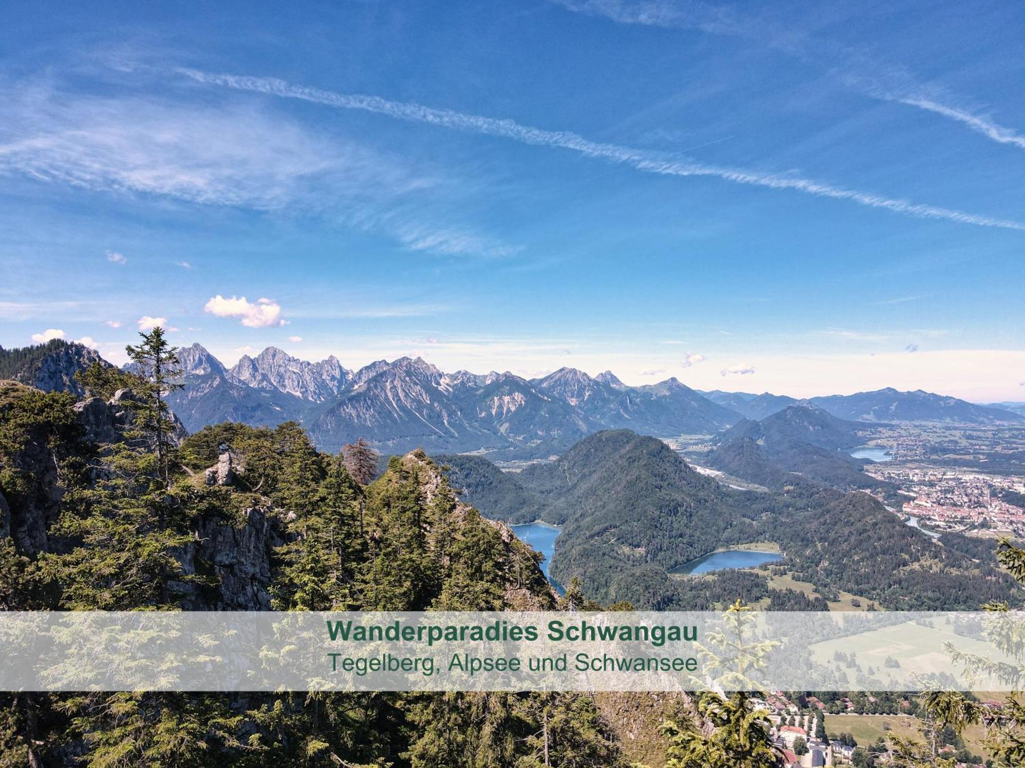 Chalet - Ferienwohnungen - Biohof Stoeger - Panoramasuedbalkon - Grandiose Aussicht Auf See, Berge Und Schloss Neuschwanstein Rieden Extérieur photo